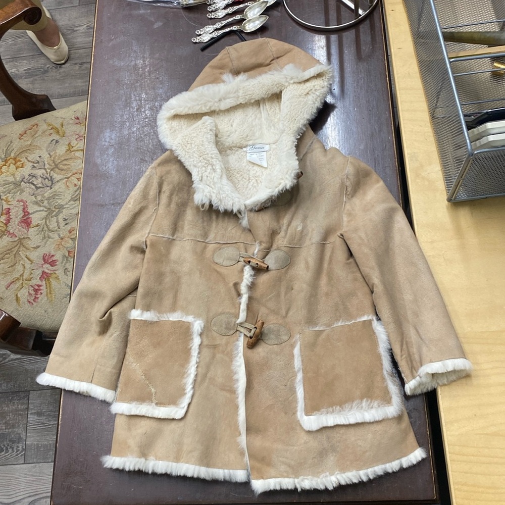 Real Rabbit Fur Shearling Coat